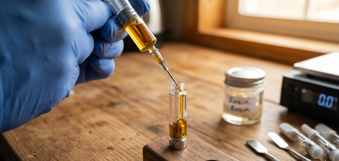 How to Make Premium Solventless Rosin Vape Cartridges at Home